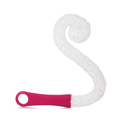 Βούρτσα καθαρισμού γυάλας Swan ροζ